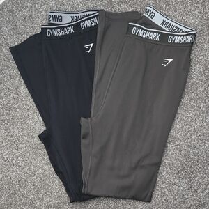 Gymshark Black and Olive Green Workout Pants